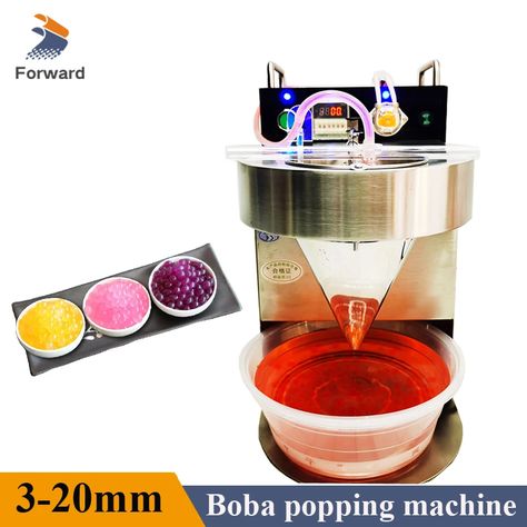 450.66US $ |Automatic Popping Boba Machine Jelly Balls Making Machine Tapioca Pearl for Bubble Tea Beverage Shop 110V 220V| |   - AliExpress Boba Machine, Jelly Balls, Tapioca Pearl, Popping Boba, Boba Pearls, Houses Interior, Tapioca Pearls, Dream Houses, Dream House Interior