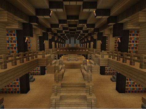 Minecraft Library Interior, Minecraft Underground Base Ideas, Minecraft Library Design, Minecraft Library Ideas, Minecraft Underground Base, Minecraft Library, Minecraft Underground, Library Interior, Base Ideas