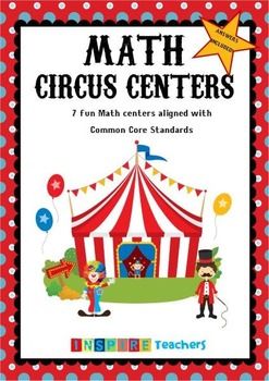 This cute circus themed Math packet includes 7 fun and interactive activities/games aligned with the Common Core. They are designed to be used as hands-on games. These are perfect for Math centers - students will be able to independently complete the activity with instructions and answers included. Some of the games include various levels to meet the needs of your students. Math Carnival Games, Classroom Carnival, Math Carnival, Preschool Circus, Circus Room, Circus Ideas, Math Sites, Circus Activities, Family Math Night