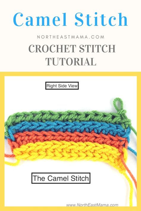 Crochet Explained, Camel Stitch Crochet, Crochet Knit Stitch, Diy Blankets, Sewing Animals, Crochet Diagrams, Crochet Knit Stitches, Crocheted Items, Crochet Tips