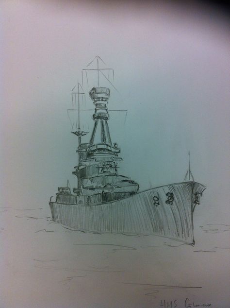 Boat Sketch Simple, Warship Drawing, Battleship Drawing, Ship Sketch, Tank Drawing, Army Drawing, History Drawings, Alice In Wonderland Drawings, Navy Art