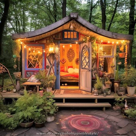 Small She Shed Ideas, Meditation Shed, Witchy Cabin, Small She Shed, Holistic Retreat, Halcyon House, Calabasas Homes, Most Beautiful Homes, Display Artwork