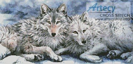 Artecy Cross Stitch. Eternity Cross Stitch Pattern to print online. Wolf Cross Stitch Pattern Free, Wolf Cross Stitch, Cross Stitch Pattern Free, Art Partner, Needle Work, Cross Stitch Patterns Free, Blanket Crochet, Embroidery Ideas, Cross Stitch Chart