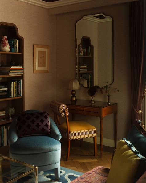 Broadwick Soho, London — MBDS Soho House Interiors, Soho House London, Dining Room Library, La Living, Transitional Farmhouse, House London, Soho London, Corner House, London Apartment