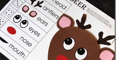 FREE Printable Christmas Game for Kids - roll a reindeer. This super cute Preschool Christmas Game will be a huge hit at part of your Christmas countdown. Free Printable Reindeer, Christmas Game For Kids, Preschool Christmas Games, Christmas Games To Play, Reindeer Printable, Christmas Party Games For Adults, Family Gift Exchange, Christmas Games For Adults, Fun Christmas Activities