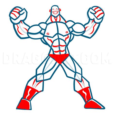 How To Draw Muscles, Step by Step, Drawing Guide, by KingTutorial | dragoart.com Drawing Bodies, How To Draw Muscles, Beautiful Pencil Sketches, Human Anatomy Art, Digital Art Beginner, Body Reference Drawing, Anatomy Drawing, Guided Drawing, Body Drawing