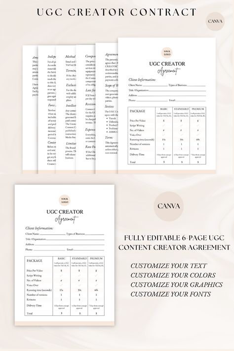 #ugc creator
#contract template Ugc Creator Contract, Ugc Contract Template Free, Ugc Tips, Service Quotes, Ugc Content, Small Business Organization, Quote Template, Business Organization, Contract Template