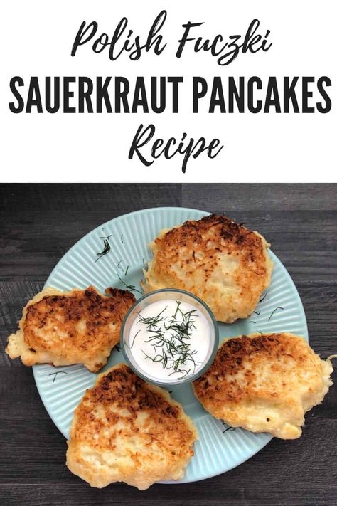 Cook In Polish, Authentic Polish Recipes, Polish Recipes Authentic Traditional, Polish Recipes Authentic, Ancestral Meals, Recipes Using Sauerkraut, Sauerkraut Pancakes, Belarus Recipes, Easy Polish Recipes