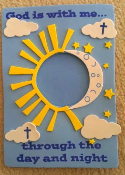 Sunday School Projects, Trusting In God, Children's Church Crafts, God Is With Me, Bible Story Crafts, Preschool Bible, Sunday School Crafts For Kids, Light Party, Bible School Crafts