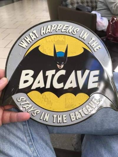 What happens in the batcave stays in the batcave Batman Stickers, Batman Room, The Batcave, Superhero Bedroom, Batman 1966, Batman Tv Series, The Bat Man, Batman Stuff, Bat Man