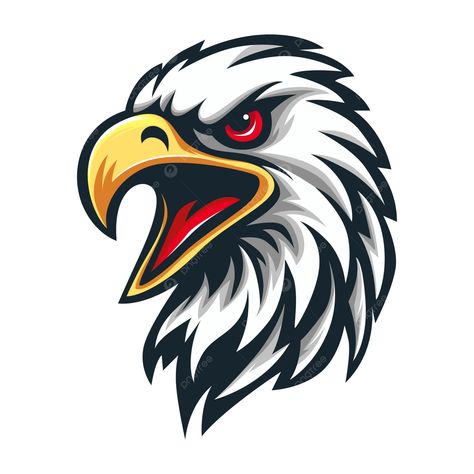 Logo kepala elang Angry Expression, Jersey Designs, Sticker Png, Dope Cartoon Art, Eagle Logo, Animal Logo, Jersey Design, Cartoon Art, Sticker Design