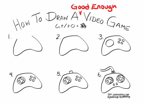 How to draw a Good Enough video game console Video Game Drawings, Make A Video Game, Game Drawing, Easy Draw, Perfect Beauty, Eternal Youth, Doodle Art Drawing, V Video, Video Game Controller