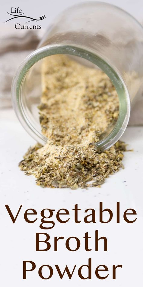 Vegetable Bouillon Powder, Vegetable Broth Powder, Bouillon Recipe, Vegetable Bouillon, Homemade Dry Mixes, Homemade Spice Mix, Spice Blends Recipes, Homemade Pantry, Spice Mix Recipes