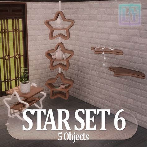 STAR SET 6 | Patreon Sims 4 Cc Patreon Build Buy, Star Sims 4 Cc, Sims 4 Star Cc, Sims 4 Curseforge, Sims 4 Buy Cc, Sims Furniture, Witchy House, Star Furniture, Sims 4 Bedroom