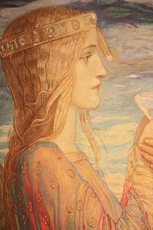 John Duncan (Maler) – Wikipedia Celtic Revival, John Duncan, Roi Arthur, Pre Raphaelite Art, Illustration Kunst, Scottish Artists, Pre Raphaelite, Pretty Princess, Hur Man Målar