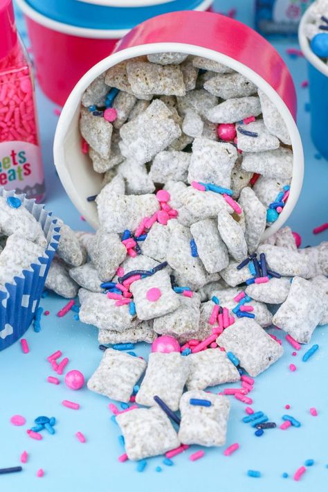 Shop all things blue and pink for baby! Our newest baby shower themed gender reveal baking supplies launch is ideal for upcoming gender reveal parties, baby showers, and sip and sees. Here are a few dessert ideas to celebrate that new bundle of joy! #babyshower #genderreveal #babyshowerdesserts Boots Or Bows Gender Reveal Food Ideas, Simple Gender Reveal Food Ideas, Gender Reveal Snacks Ideas, Gender Reveal Ideas Ice Cream, Gender Reveal Snack Ideas Finger Foods, Easy Gender Reveal Food Ideas, Gender Reveal Food Ideas Meals, Food For Gender Reveal Party, Food Baby Shower Ideas