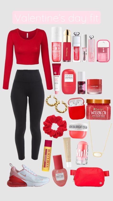 valentine’s day outfit!❤️#outfitinspo#preppy#valentinesday Valintines Day, Valentines Day Outfits, Cute Valentines Day Outfits, Preppy Hairstyles, Outfit Collage, Day Outfits, Pink Girly Things, Valentines Outfits, Valentine's Day Outfit