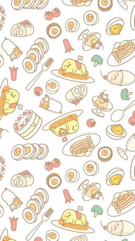 Gudetama Sanrio #zicxa #image #background #wallpaper Gudetama Sanrio, Nail Art Printer, Hello Kitty House, Sanrio Wallpaper, Hello Kitty Iphone Wallpaper, Flower Background Wallpaper, Cute Patterns Wallpaper, Kawaii Wallpaper, Hello Kitty Wallpaper