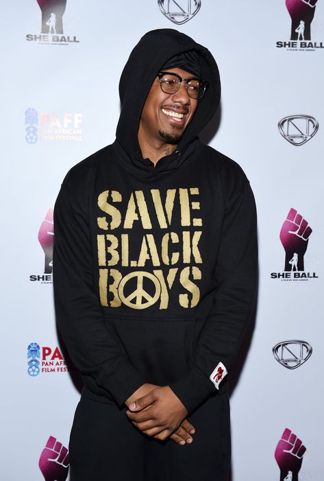 LOS ANGELES, CALIFORNIA - FEBRUARY 21: Director Nick Cannon arrives at the 28th Annual Pan African Film Festival - Nick Canon, Alyssa Scott, Pan African, Bump Photos, Nick Cannon, Prince Williams, Celebrity Families, How Many Kids, Celebrity Kids