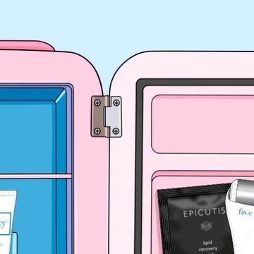 Veranika on Instagram: "A look inside my skincare fridge" Skincare Illustration, Skincare Fridge, Inside Me, Instagram A, On Instagram, Instagram