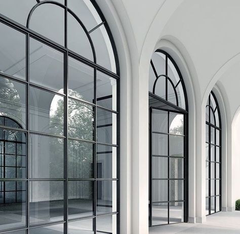 Steel Doors And Windows, Door Replacement, Screen Doors, Wrought Iron Doors, Arched Doors, Casas Coloniales, Arched Windows, Design Industrial, Design Del Prodotto