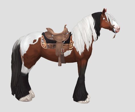 Sims 4 Horse Saddle Cc, Sims 4 Horse Cc, Sims 4 Pets Mod, Ts4 Mod, Mods Ts4, Sims Pets, Horse Flowers, Sims 4 Gameplay, Horse Bridle