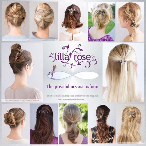 Rose Ideas, Mama Hair, Rock Hairstyles, Lilla Rose, Accessories Essentials, Clip Hairstyles, Healthier Hair, Rose Hair, Different Hairstyles