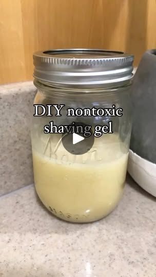 Homemade Shaving Cream, Cleaner Living, Shaving Gel, Body Butters, Face Forward, Holistic Living, Shaving Cream, Diy Bath Products, Gel Cream