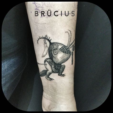 #BRÜCIUS #TATTOO #SanFrancisco #brucius #natural #science #engraving #etching… Hieronymous Bosch Tattoo, Hieronymus Bosch Tattoo, Bosch Tattoo, Hieronymous Bosch, Bat Ears, Epic Tattoo, Garden Of Earthly Delights, Fox Tattoo, Natural Science