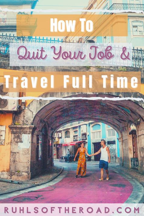 Travel For Work Tips, Travelling Jobs, Travel While Working Remote, How To Quit Your Job And Travel, Best Travel Nurse Agencies, Quit Your Job, Couples Travel, Nomad Life, Working Remotely