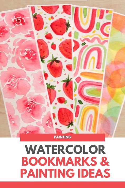 Watercolor painting is a captivating art form that allows you to create beautiful and unique pieces with its fluid and transparent qualities. In this article, we'll explore the wonderful world of DIY watercolor bookmarks and provide you with some delightful painting ideas to get your creative juices flowing. Whether you're an experienced artist or a beginner looking to try something new, these watercolor bookmark projects will make for a perfect blend of creativity and functionality... Diy Watercolour Bookmarks, Watercolor Bookmarks Ideas Simple, Watercolor Art Bookmarks, Diy Bookmarks Watercolor, Watercolor Bookmarks Diy, Easy Watercolor Bookmarks, Watercolor Bookmarks Ideas, Abstract Watercolor Tutorial, Xmas Watercolor