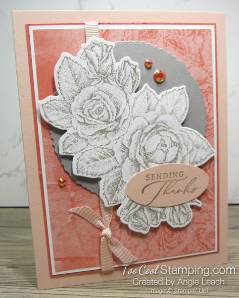 Stippled Roses Sending Thanks Cards! Thanks Cards, Rose Images, Thanks Card, Floral Image, Stippling, My Team, Aqua Color, Do You Know What, Starter Kit