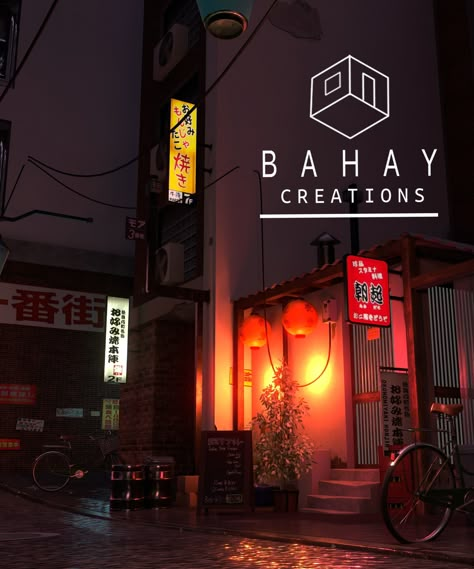 Japanese Alley | Patreon Sims 4 Render Scenes, Sims 4 Blender Scene Street, Sims 4 Cc Blender Scene, Ts4 Blender Scene, Blender Scene Free, Sims 4 Blender Scenes, Sims 4 Blender Scene Free, Free Blender Scene, Blender Scene Sims 4