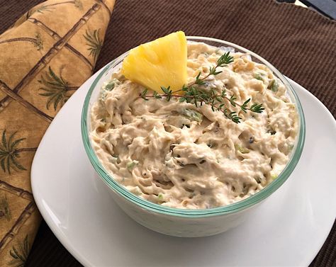 Learn more about Smoked Mahi Mahi Dip with Jalapeño and Pineapple from SideChef! Smoked Mackerel Dip, Smoked Fish Dip Recipe Florida, Smoked Mahi Mahi, Fish Brine Recipe, Planter Screen, Fish Dip Recipe, Smoked Pineapple, Fish Dip, Smoked Fish Dip