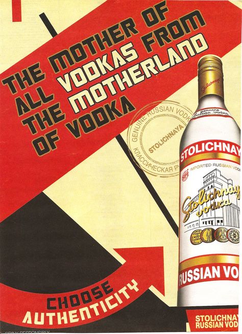 Stolichnaya Vodka Vodka Stolichnaya, Stoli Vodka, Social Science Project, Russian Vodka, Holiday Cocktail Party, Science Project, University Of Minnesota, Old Ads, Tito's Vodka Bottle