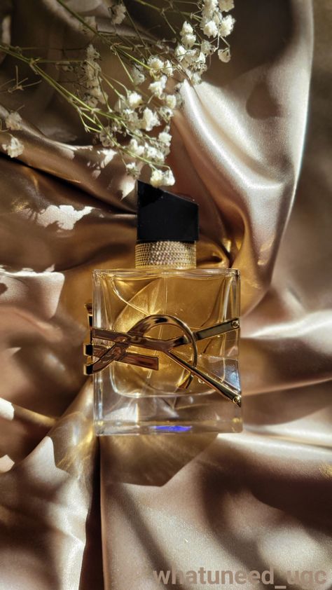 UGC creation. Luxury Perfume Packaging, Ysl Fragrance, Perfume Adverts, Classy Vibes, Ysl Perfume, Fragrance Advertising, Designer Perfumes, Women's Perfume, Perfume Photography