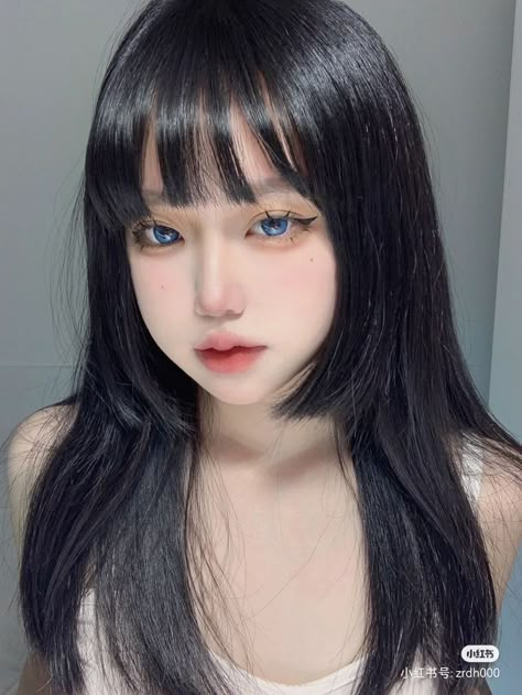 Jellyfish Haircut, Hime Cut, Hair Style Korea, Haircut Inspiration, Shot Hair Styles, Japanese Hairstyle, Hairstyle Inspo, Hair Haircut, Hair Reference