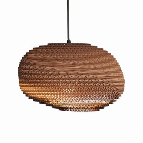 Intimate Lighting, Paper Lamps, Pebble Pendant, Milk Shop, Kitchen Lights, Recycled Cardboard, Single Pendant Lighting, Drum Pendant, Unique Holiday Gifts