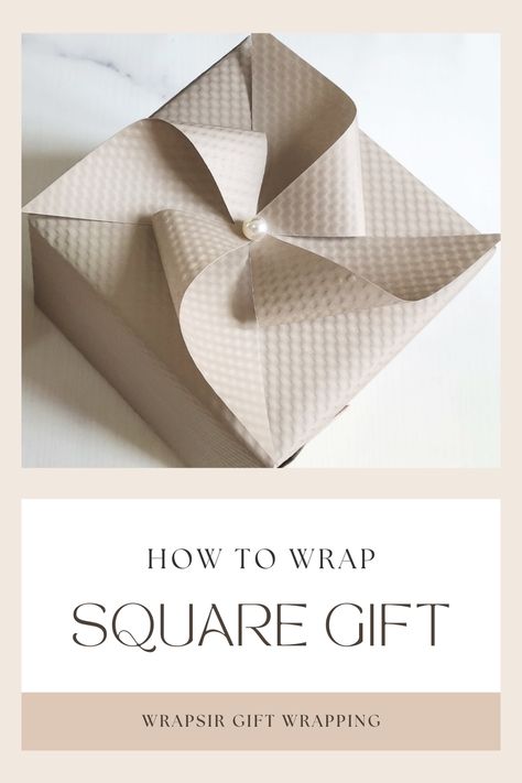 How to creatively wrap a cube gift box? Square gift box packaging ideas. Gift Wrap Small Boxes, Small Box Gift Wrapping Ideas, Wrapping Cube Boxes, Square Box Wrapping Ideas, How To Wrap A Cube Gift, How To Wrap A Cube Shaped Gift, Wrapping A Square Present, Gift Wrapping Small Boxes, Origami Wrapping Presents