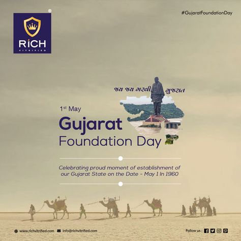 Gujarat Day 1st May, Gujarat Foundation Day, Gujarat Day, Maharashtra Day, Happy Ram Navami, Ram Navami, Insta Highlights, May 1st, Republic Day