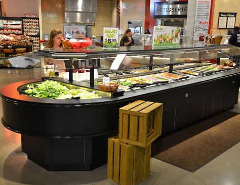 SSB-DS - Double-Sided Salad Bar Convenience Store Food, Grocery Market, Store Food, Truck Ideas, Salad Bar, Food Service, Food Truck, 40 Years, Over 40