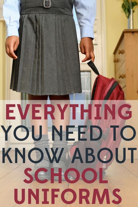 School uniforms can be good and bad. No matter how you feel about them, we can tell you where to buy them, how to care for them, and mistakes not to make. Middle School Hacks, Homeschool Routine, School Uniform Fashion, High School Hacks, Working Mom Tips, Mom Entrepreneur, Child Psychology, Good And Bad, School Inspiration