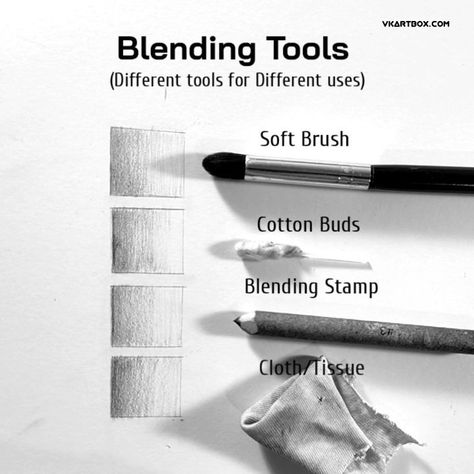 VKArtbox on Instagram: “How and where i use different Blending tools✏️✏️✏️ Which one is your favourite?? Write in comment below 👇 One of these tools can be your…” Drawing Blending Tips, How To Blend Pencil Shading, Blending Pencil Drawing, Blending Tools For Drawing, Blending Pencil Shading Techniques, Blending Drawing Pencil, Which Pencils To Use For Sketching, Blending Stump Drawing, Blending Stumps How To Use