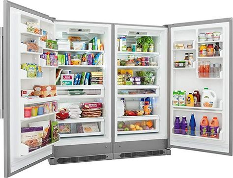 Frigidaire Professional Refrigerator, Farmhouse Appliances, Fridge Healthy, Kitchen Memes, Appliances For Kitchen, Freezerless Refrigerator, Fridge Design, Frigidaire Professional, Built In Refrigerator