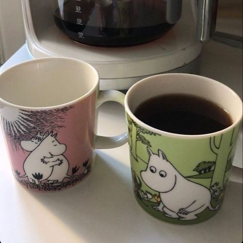 Moomin Mugs, Moomin Valley, Pretty Mugs, Cute Mugs, Bits And Bobs, Cute Food, Nom Nom, Aesthetic Pictures, Mood Board