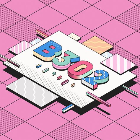 Hard 'sketch and toon style' shadows in Eevee? - Blender Stack Exchange Isometric Sketch, 3d Sketch, Motion Graphics Inspiration, Flat Illustration, Retro Gaming, 로고 디자인, Motion Graphics, Identity Design, Motion Design