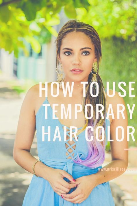 temporary hair color, how to use temporary hair color, hair chalk, color spray, hair spray, dye hair Temporary Red Hair, Blonde Hair Spray, Blonde Hair Color Natural, Red Hair Spray, Hair Color Temporary, Hair Spray Paint, Best Temporary Hair Color, Wash Out Hair Dye, Washable Hair Color