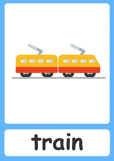 Transport flashcards for kids! Transportation Flashcards, Flashcards Free Printable, Teaching Safety, Transportation Preschool Activities, Kids Dental Health, Body Preschool, Cvc Words Kindergarten, Transportation Preschool, All About Me Preschool