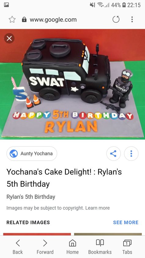 Swat Birthday Cake, Swat Cake Ideas, Swat Birthday Party Ideas, Cop Cake, Truck Cakes, Bday Cake, Cakes For Boys, Boy Birthday Party, Birthday Images