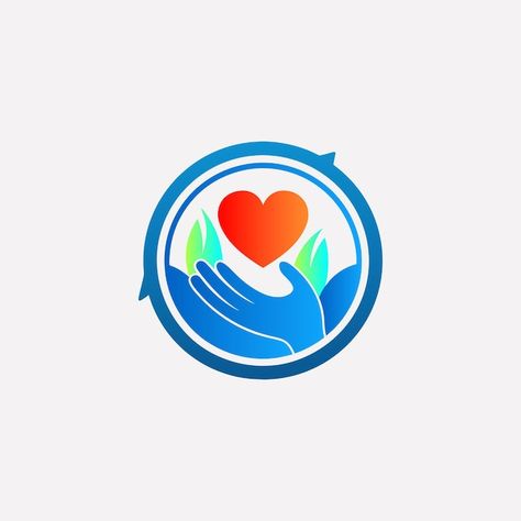 Vector hands with heart and flower vecto... | Premium Vector #Freepik #vector #hand-logo #donation #giving #charity Giving Charity, Charity Logo, Charity Logos, Flower Vector, Logo Psd, Free Business Card Mockup, Hand Logo, Vector Logo Design, Business Card Maker